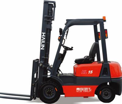 China Hotels High Grade 1.5 Ton Lightweight Forklifts Diesel Forklifts Small Truck Forklifts for sale