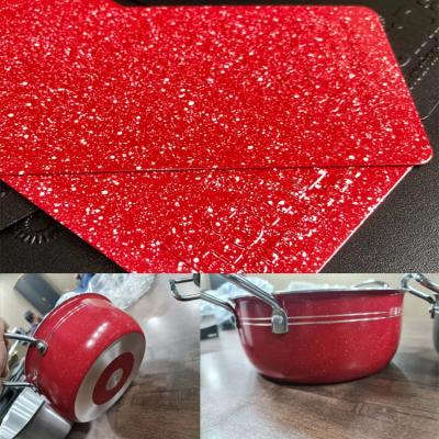 China Thermosetting Electrostatic Spray Heat Resistant Powder Coating For Kitchenware for sale