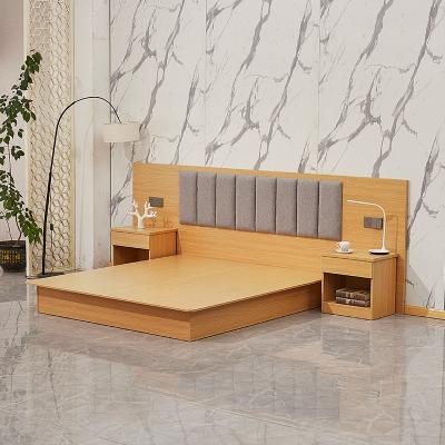 China Foshan Factory Luxury Bedroom Container Bedroom Furniture Set Luxury Star Style Modern Hotel Beds Designs Hotel for sale