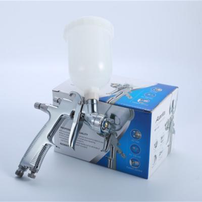 China Professional Gravity Fed Auto Pneumatic Tools L Cup 250ml Auto Car HVLP Spray Gun Paint Air Spray Gun Face Paint Auarita MP102 1.0 for sale