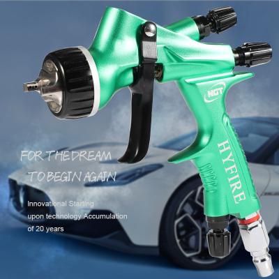 China HYFIRE H.V.L.P SPRAY GUN PAINT SPRAYER 1.3 Tip 600ml Tip 600ml Cup Atomization Technolog for sale