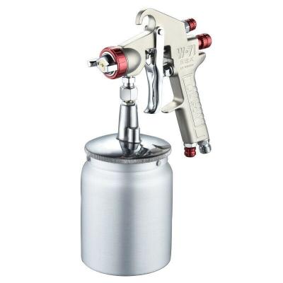 China Paint Spray Gun W-71S 600cc HVLP Air Spray Gun Professional Spray Gun Hand Manual Paint Gun 1.3mm For Auto Car Furniture Painting Perfect To for sale