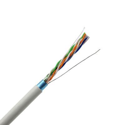 China Computer Networks Cat5e FTP Cat5e Network Cable 305m Roll Lan Cable External Cat 5e Round FTP Network Kablo for sale