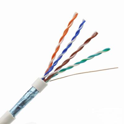 China Computer Networks Factory Direct Supply Data Cables FTP Cat5e Network Cables CU CCA Lan Cable 305m High Speed for sale