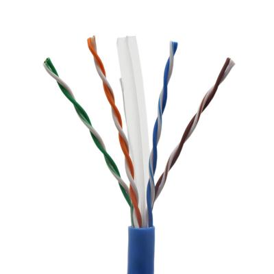 China CCA CCS CCC Network Cable Cat5e Cat6 Cat6a Cable Pure Copper UTP Unshielded UTP Wifi Cat6 LAN Cable for sale