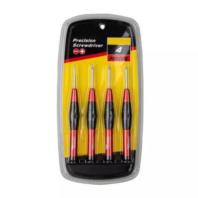 China Plastic 4 Pieces Professional Precision Screwdriver Tool Set for Mobile Phone Repairing for sale