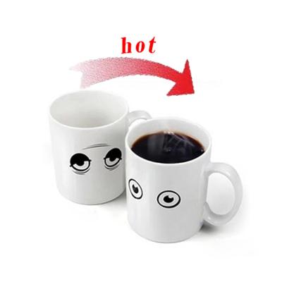 China UCHOME Cup / Morning Disposable Magic Cup , WAKE UP CUP Heat Sensitive Color Changing Cup for sale