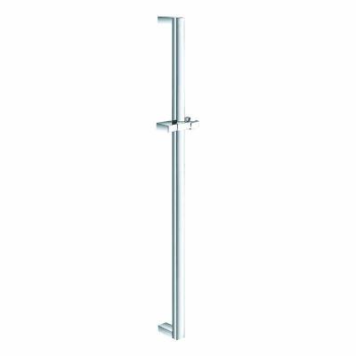 China Without Turnout Solid Brass Bathroom Accessories Square Slide Rail Bar Set For Shower for sale