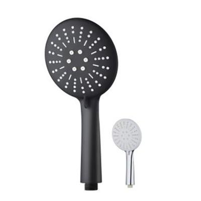 China Without Handheld Diverter Black Plastic Bathroom Shower Kits Accessories Handshower For Shower Bath for sale