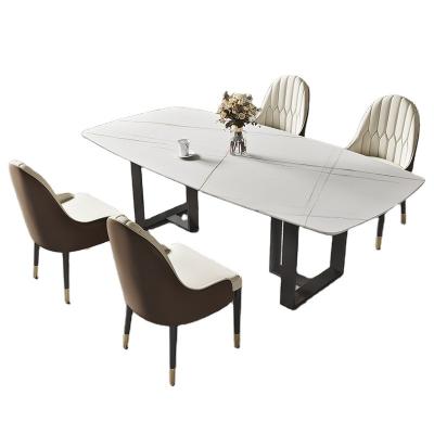 China (Other)Restaurant Table Adjustable Luxury Marble Dining Table Chair Set For Home Furniture Dining Table And Chair zu verkaufen