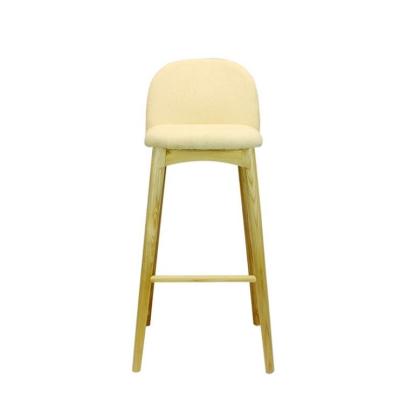 China Luxury Modern High Quality Modern High Bar Chair Wood Iron Restaurant Chair Stools Chair Luxury Bar zu verkaufen