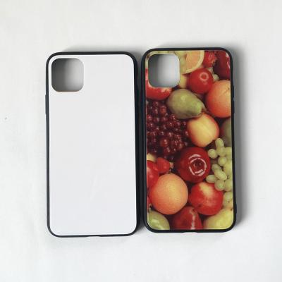 China Anti-drop Sublimation Phone Case With Tempered Glass Blank Insert For Iphone 12 for sale