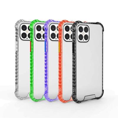 China Wholesale Shock Proof Airbag Shockproof Case For iPhone12 Series 6.1 inch Acrylic TPU Back Bumper for sale