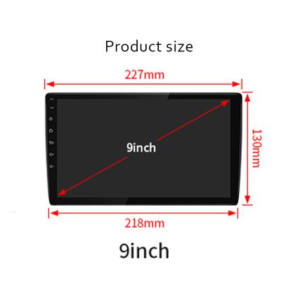 China Universal 9 Inch Touch Screen WIFI Car Radio GPS Navigation 2+32G Android Quad Core 10.0 for sale