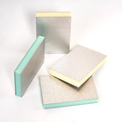 China Contemporary HVAC Air Duct Work PU/PIR/Phenolic Foam Air Duct Panel for sale