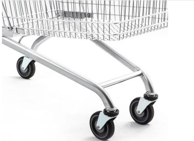 China Folding 60 L EU supermarket trolley carts for sale for sale