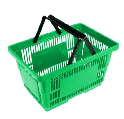 China Eco - Friendly Wholesale Supermarket Shopping Basket Supermarket Basket for sale