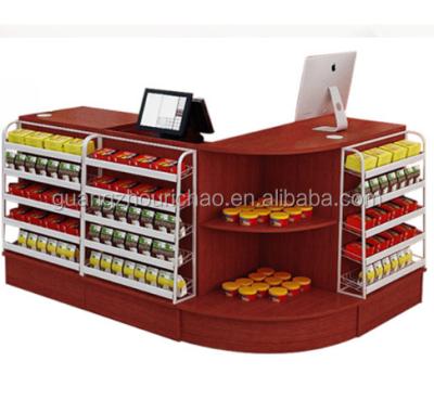 China 1) Supermarket 2)stores shop high quality counter design supermarket checkout counter for sale