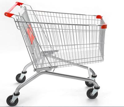 China Unveiling Style European Supermarket Trolley Shopping Trolleys for sale