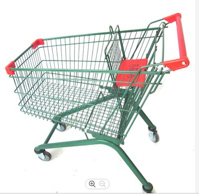 China Unfolding Folding Supermarket Trolley Trolley With Competitive Price for sale