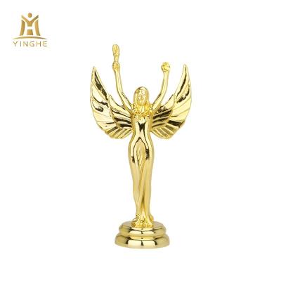 China Customized Europe Factory Wholesale Price Angel Plastic Trophy For Reward for sale