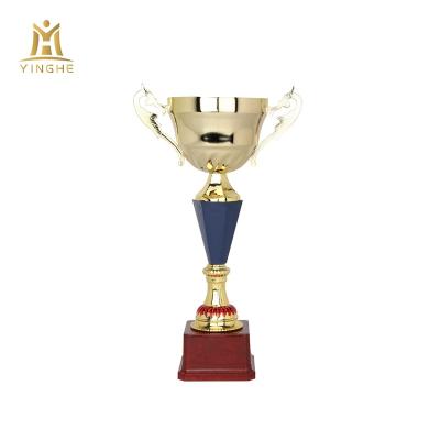 China Awards wholesale new high quality trophy cup custom cheap metal popular for champions and sports for sale