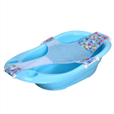 China Cute Animal Kids Baby Bathtub Set Plastic With Bath Bed And Tub Mats for sale