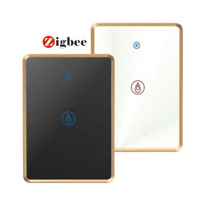 China Touch Screen Factory Zigbee 20A Air Conditioning Switch Google Alexa Voice Tuya App Smart Touch Tuya Zigbee Wireless Switch Module for sale