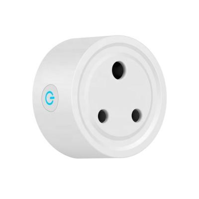 China South Africa India App 16A Tuya WiFi Socket Alexa Google IFTTT Voice Control Electric Power WiFi Residential Standard/Multi-Purpose Smart Plug for sale