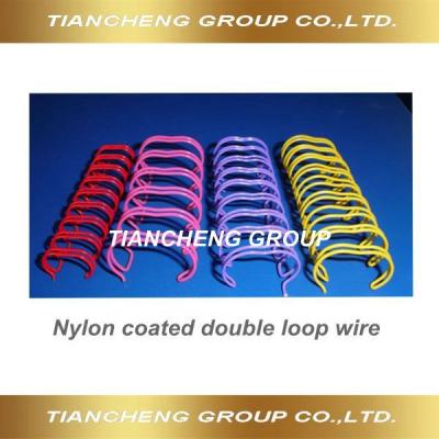 China Nylon coated twin wire for sale