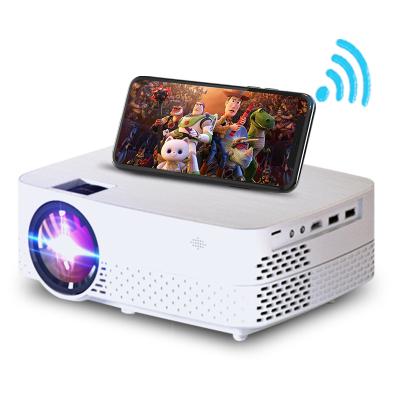 China Wholesale Pico high quality 3d projector Android Smart 1080P 6500 luminance throw portable projector 4k for sale