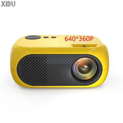 China XIDU F002 Pico XIDU F002 Mini Pocket Projector Portable Mobile LCD Projector 360P VGA AV Small LCD Home Video Projector 1080p for sale