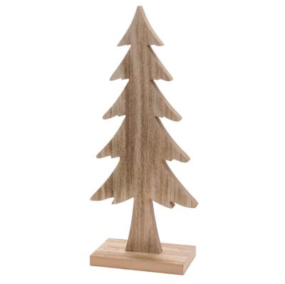 China Europe house and Christmas tree creative, new, simple, customizable, beautiful, wood, natural color for sale