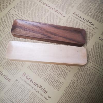 China China Pen Holder Black Walnut Beech Office Stationery Storage Solid Wood Log Paper Holder Business Creative Gifts Can Be Customized Logo for sale