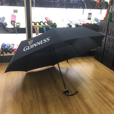 China Hot Wholesale Cheap Manual Rain Umbrella GoldenBrella Sedex BSCI Audit Umbrella Factory Wholesale 3 Fold Open Umbrella/Folding Umbrella/Promotion Umbrella For Promotional for sale