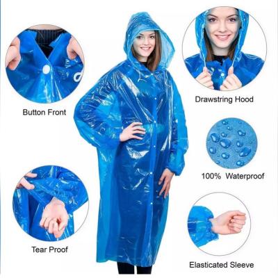 China Bachelorette Raincoats Supply Wholesale Raincoats Rain Coat Unisex Disposable Ponchos For Motorcycle And Outdoor Sports for sale