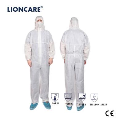 China Industrial hot sale in Thailand PPE CAT 3 work overall uniform women men working coveralls suit for sale