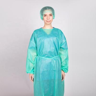 China Ties To Medical Disposable pp Isolation Waist And Neck Protectors Medical Gowns Surgical Gown Class I With MDR(EU)2017/745 Certification for sale