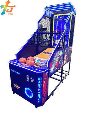 China Innenunterhaltung Straße Basketball Arcade-Maschine Münze 55 Zoll LCD-Bildschirm betrieben zu verkaufen