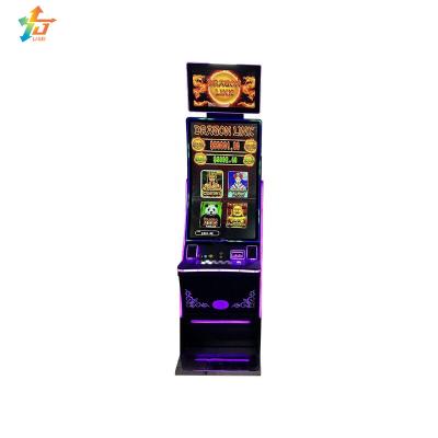 China 43 Inch Curved LCD Display Slot Gaming Machine Cabinet Casino Metal Slot Machine for sale