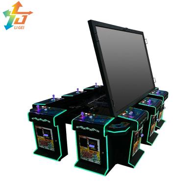 China 86 Inch Coin Pusher Fishing Game Machine Arcade Video Game Slot Machines Cabinet for sale