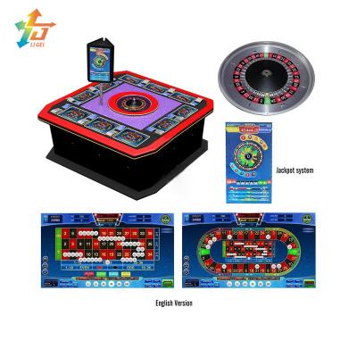 China 10 jugadores completa máquina de juego de ruleta con el aceptador de facturas y impresora en venta