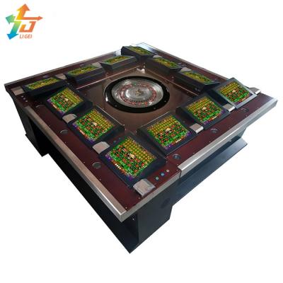 China 12 jugadores 17 pulgadas Mega ruleta mesa electrónica casino ruleta máquina tragamonedas en venta