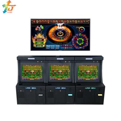 China Versión de enlace Máquina de juego de ruleta montada en la pared 17 pulgadas Monitores para 4 jugadores en venta