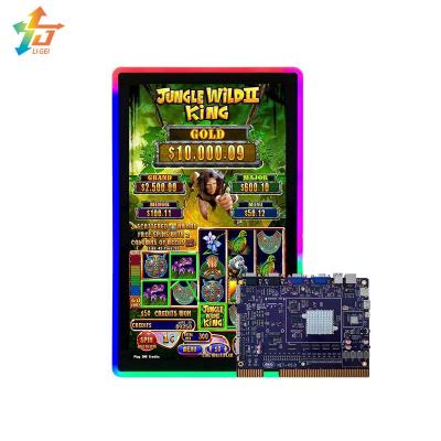 China Jungle Wild II King Placas de PCB Máquina de Caça-níqueis Software de jogos de cassino de 43 polegadas à venda