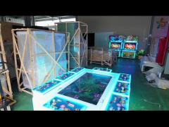 Customizable Multiplayer Fish Game Tables 65 Inch Fish Hunter Machine