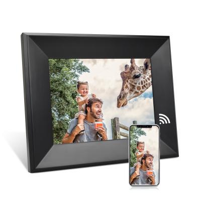 China Wifi 8 Success 2021 Inch Wooden WiFi Photo Frame With Touch Screen For Decoration for sale