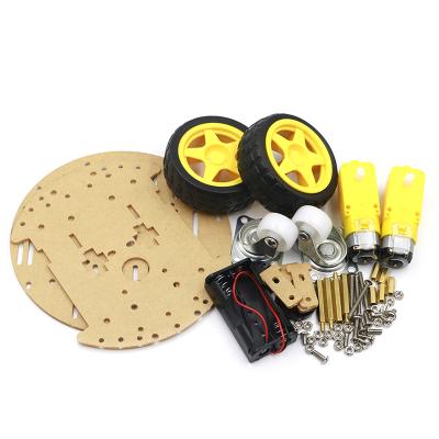 China Smart Car Chassis Robot Tracking Car Obstacle Avoidance Car With Encoder Disc Strong Magnetic Motor rt-4 Rt-4 for sale