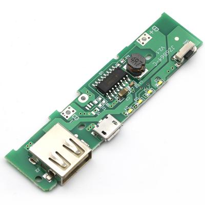 China 5V 1A Power Bank Charger Board Circuit Board PCB Board Charging Power Supply Step Up Boost Module Mobile Phone For 18650 Battery DIY 5V 1A Power Bank Charger Board for sale