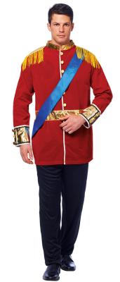 China Princess Dress Wholesale Red Adult Sexy Prince Costume Uniform Suit Outfit Men Cosplay halloween fancy dress for sale